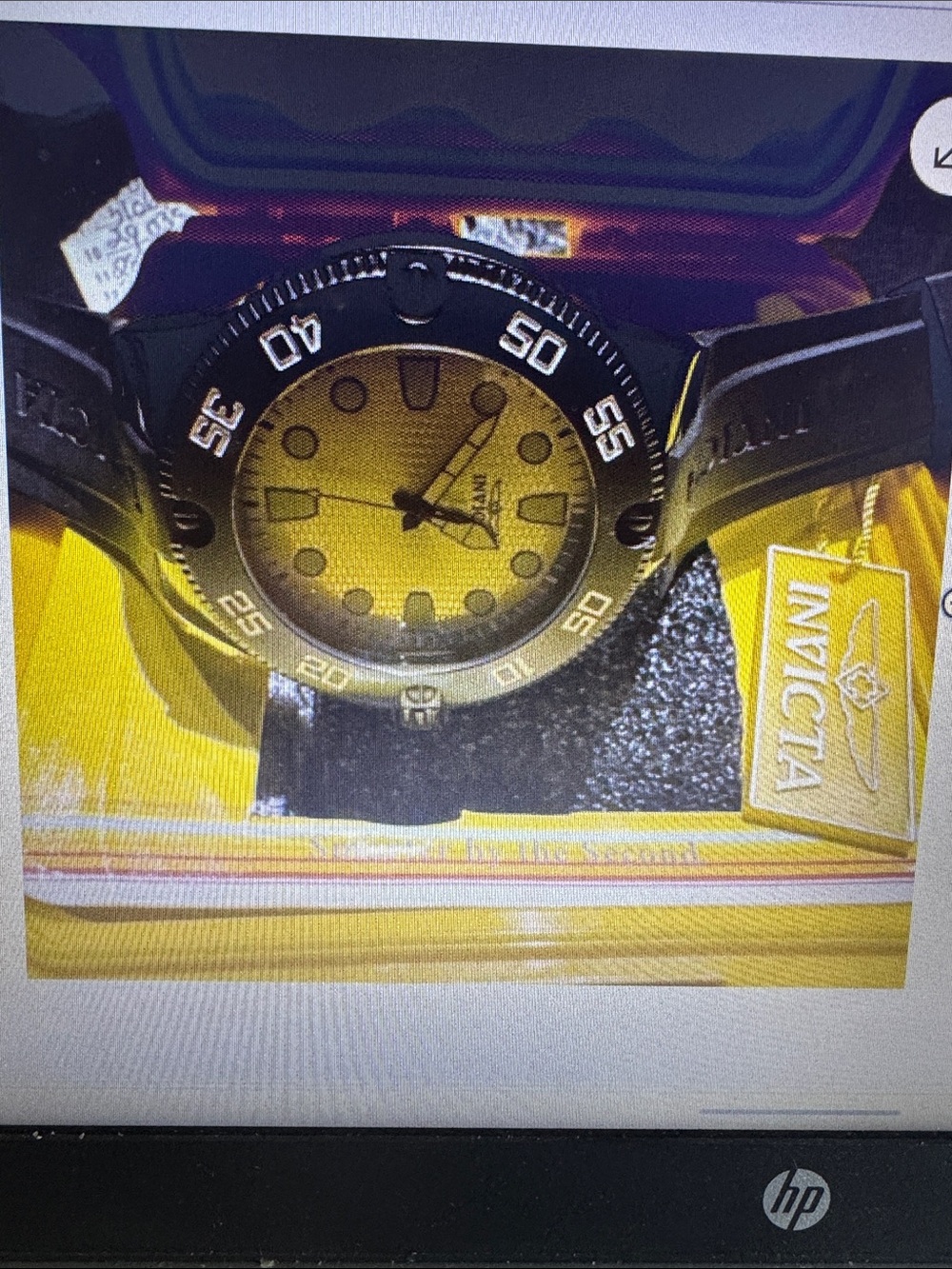 Invicta pro Diver 38438 Black and Yellow Men's Dive Watch